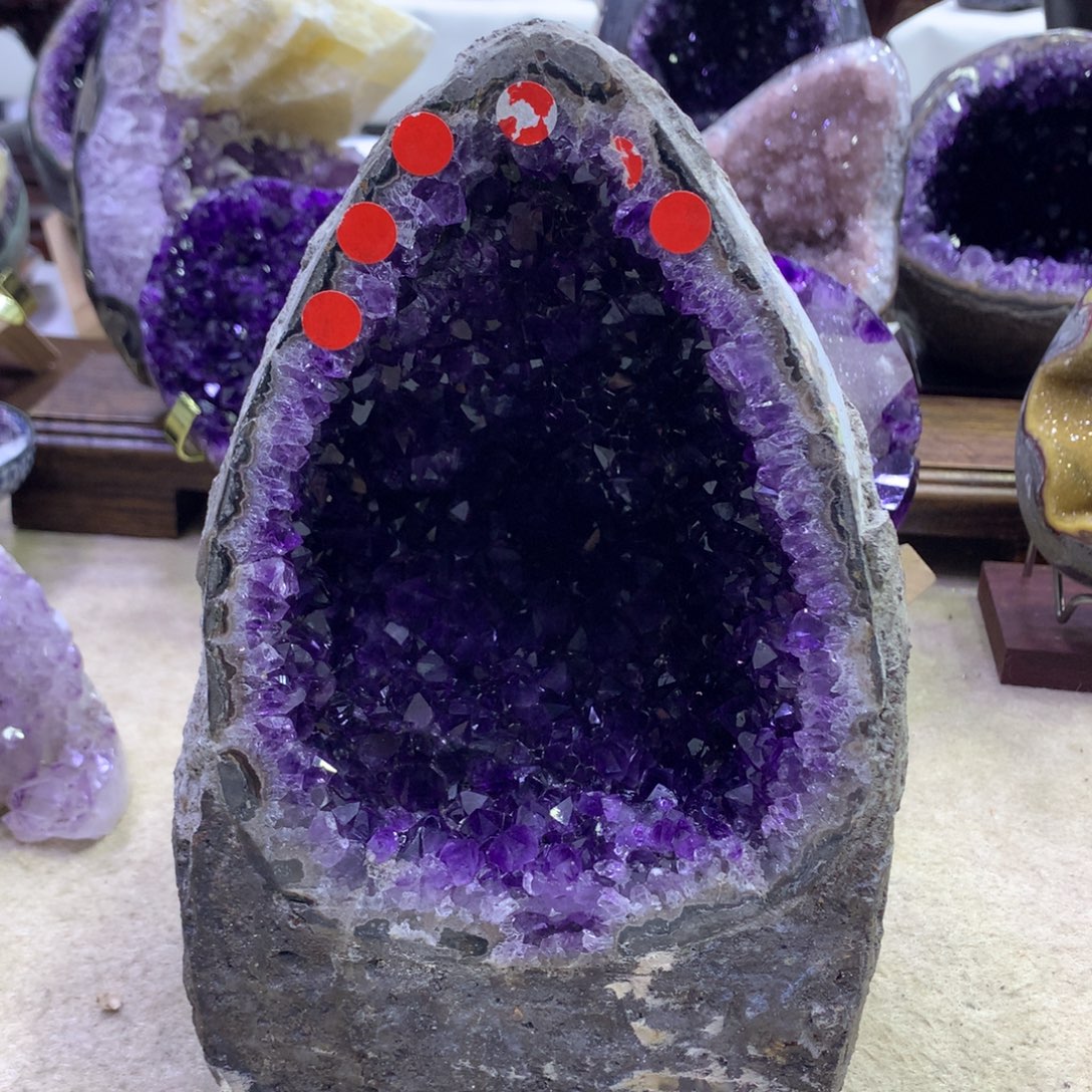紫晶大型摆件（非配饰）未镶嵌