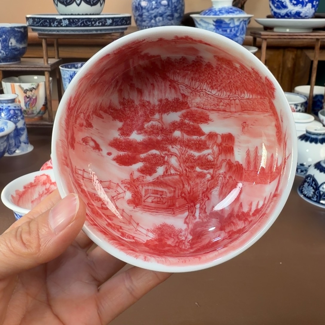 景德镇陶瓷手工手绘