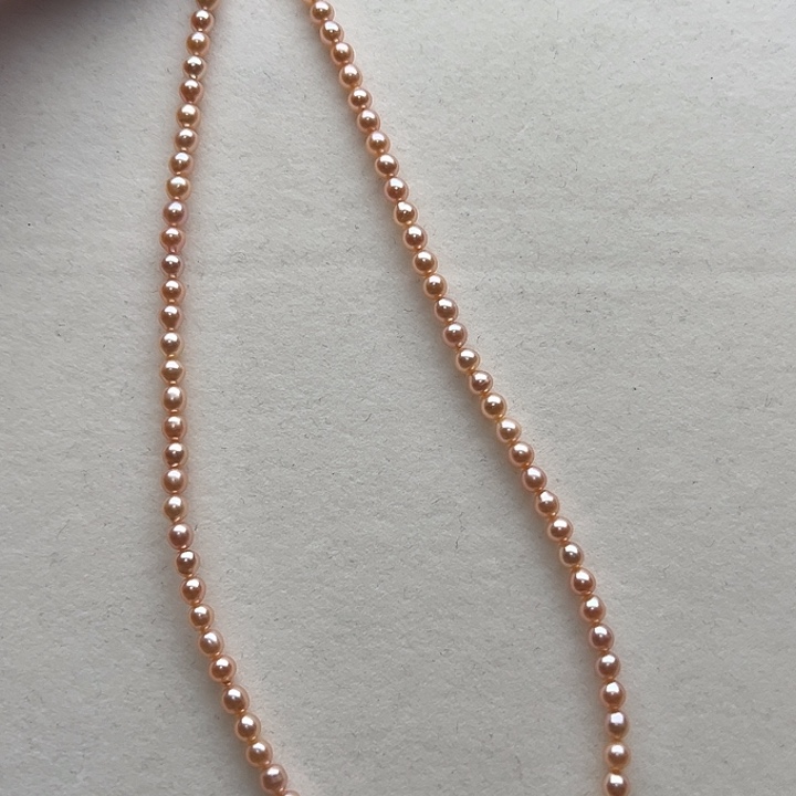 淡水珍珠钛钢项链