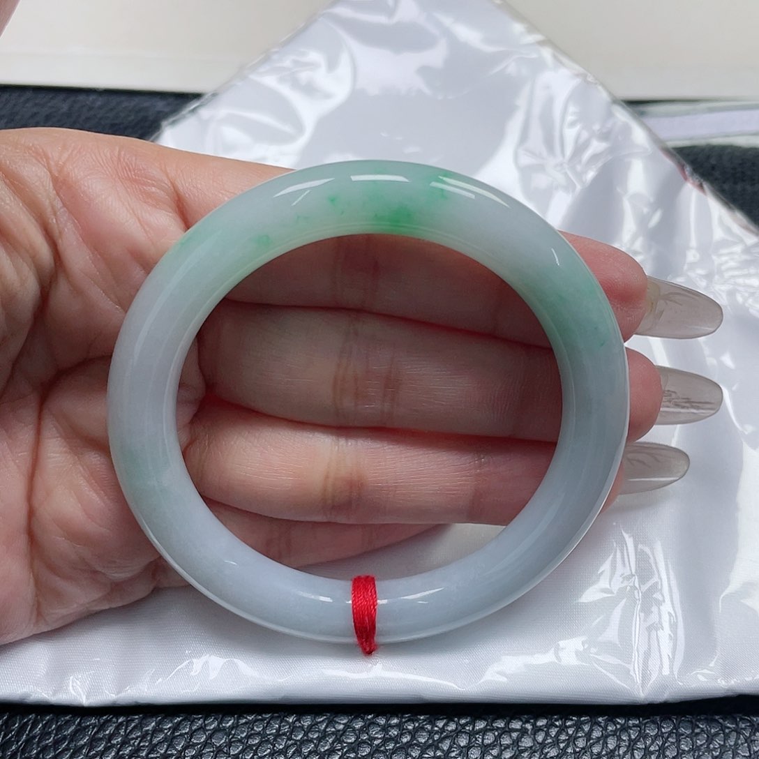 未镶嵌手镯（圆镯）翡翠缅甸翡翠53