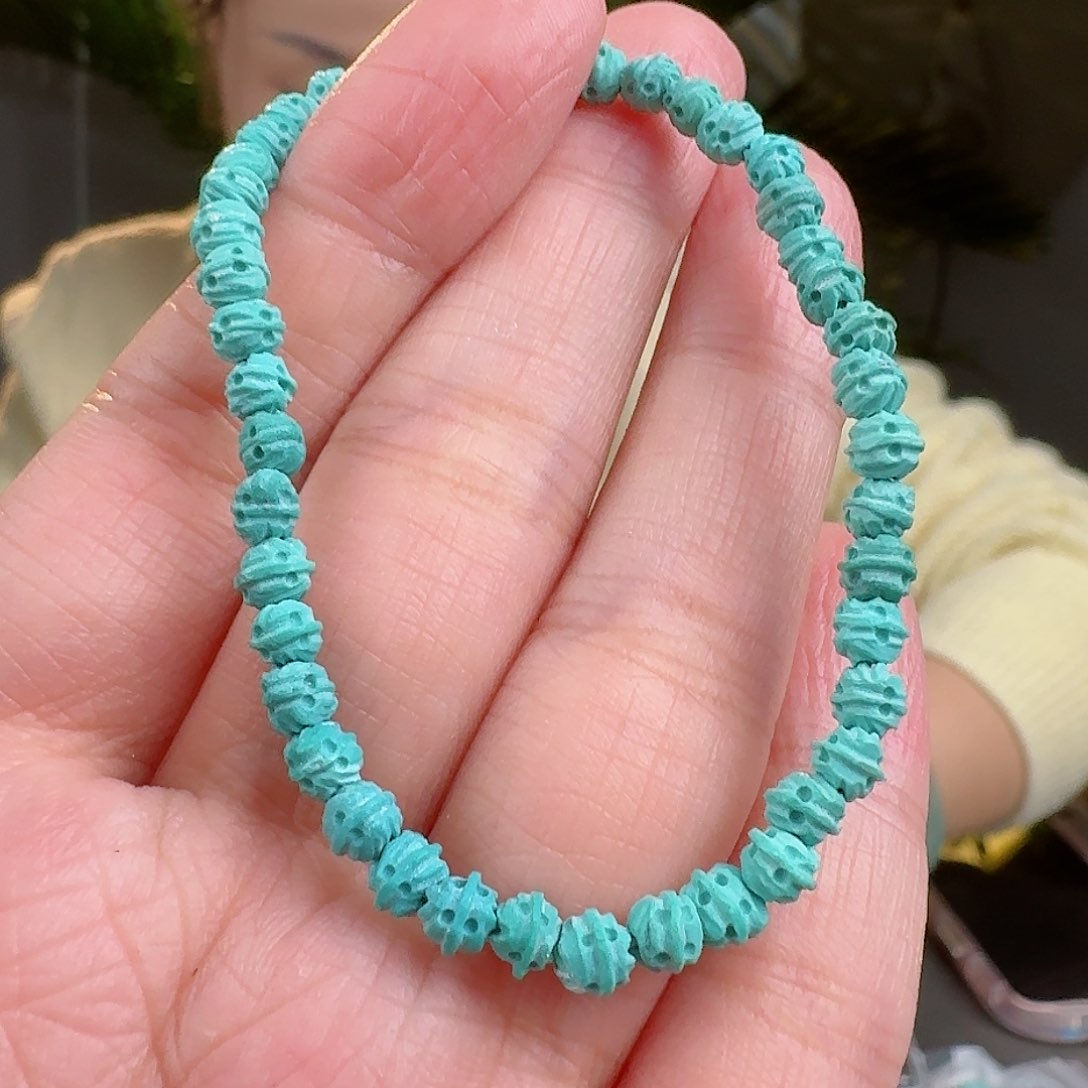 绿松石珠宝奇石未镶嵌