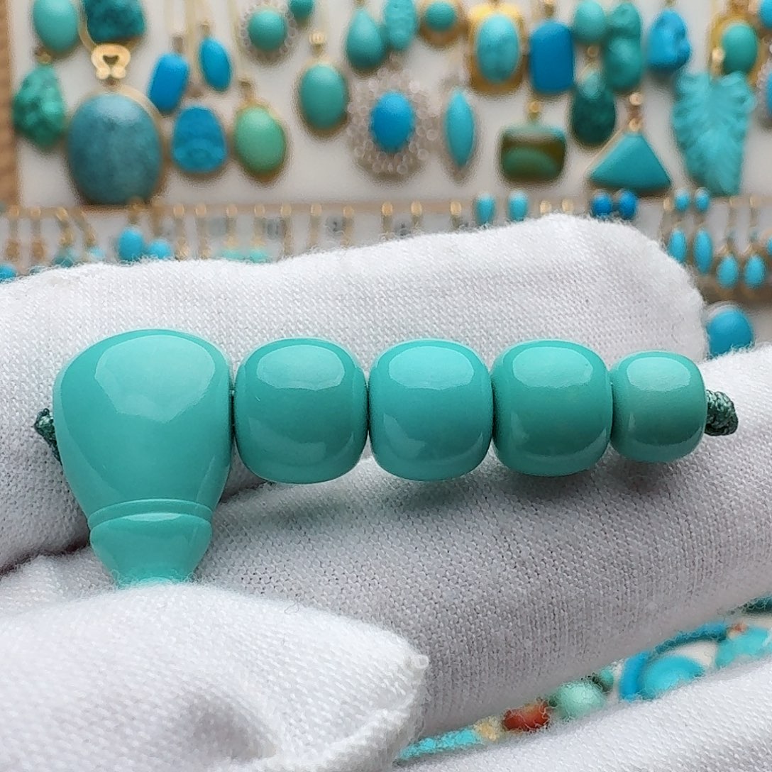 绿松石未镶嵌配饰