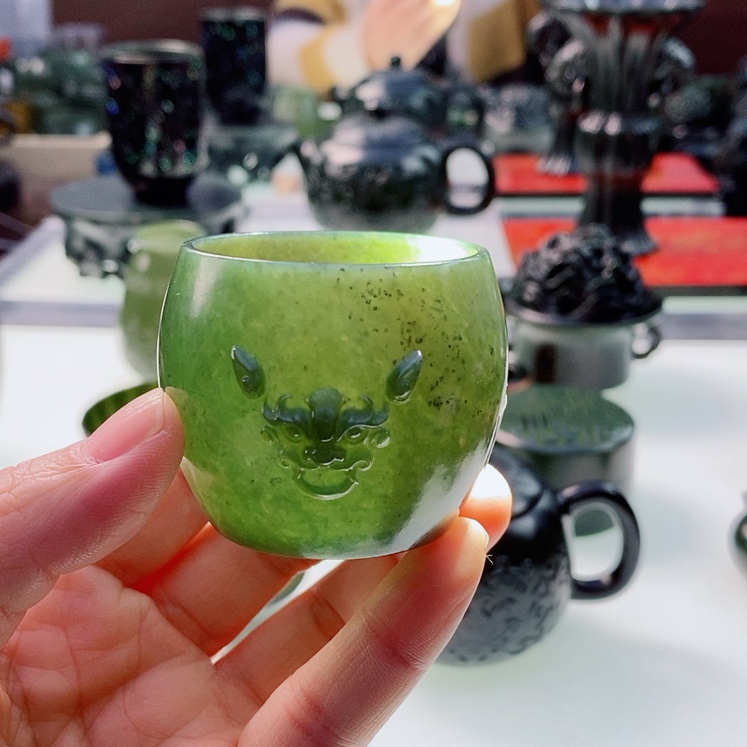 和田玉（青玉）摆件未镶嵌福利