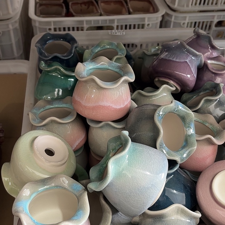 红陶发6个，非完美，介意慎拍。