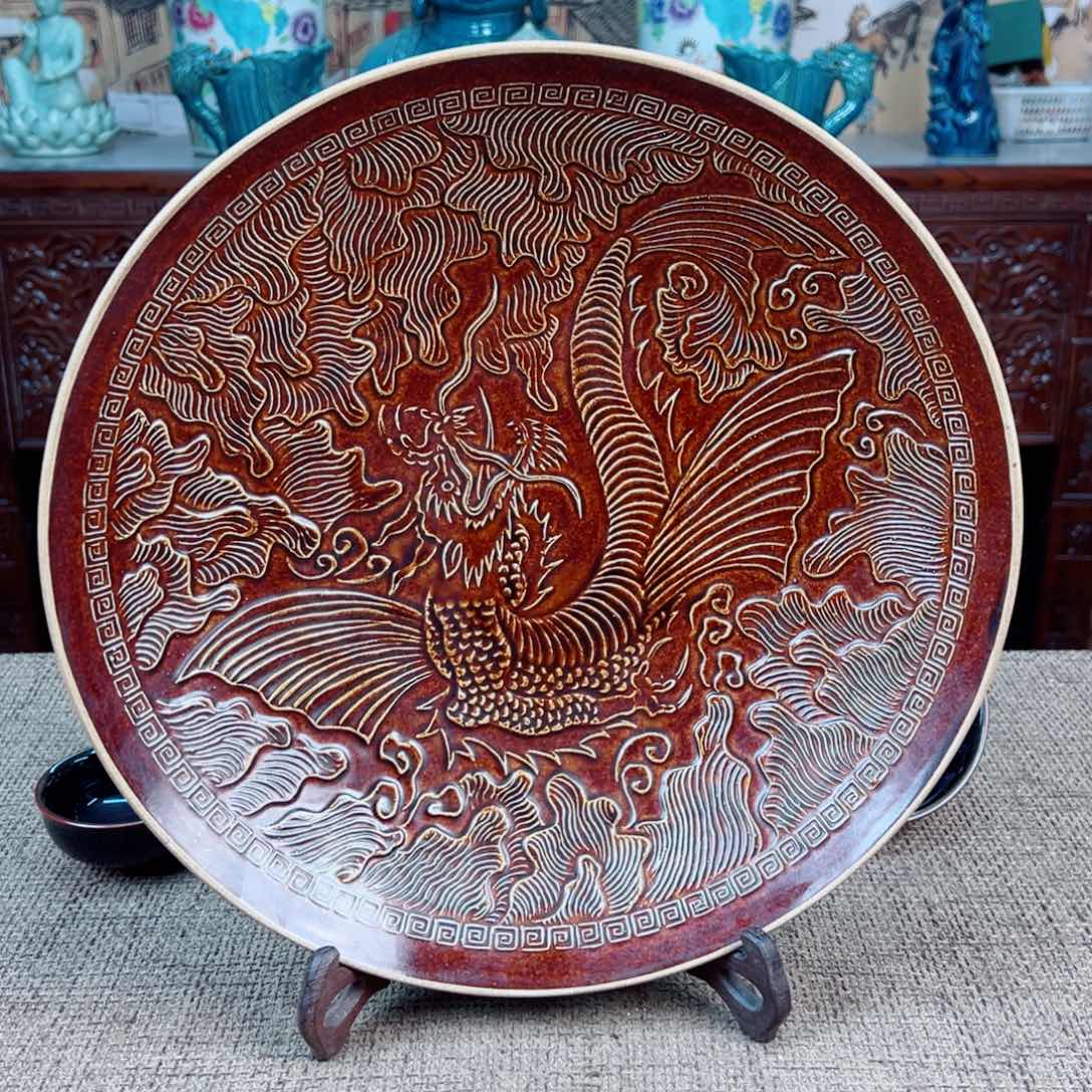 Lao窑瓷直播间陶瓷艺术品正能量