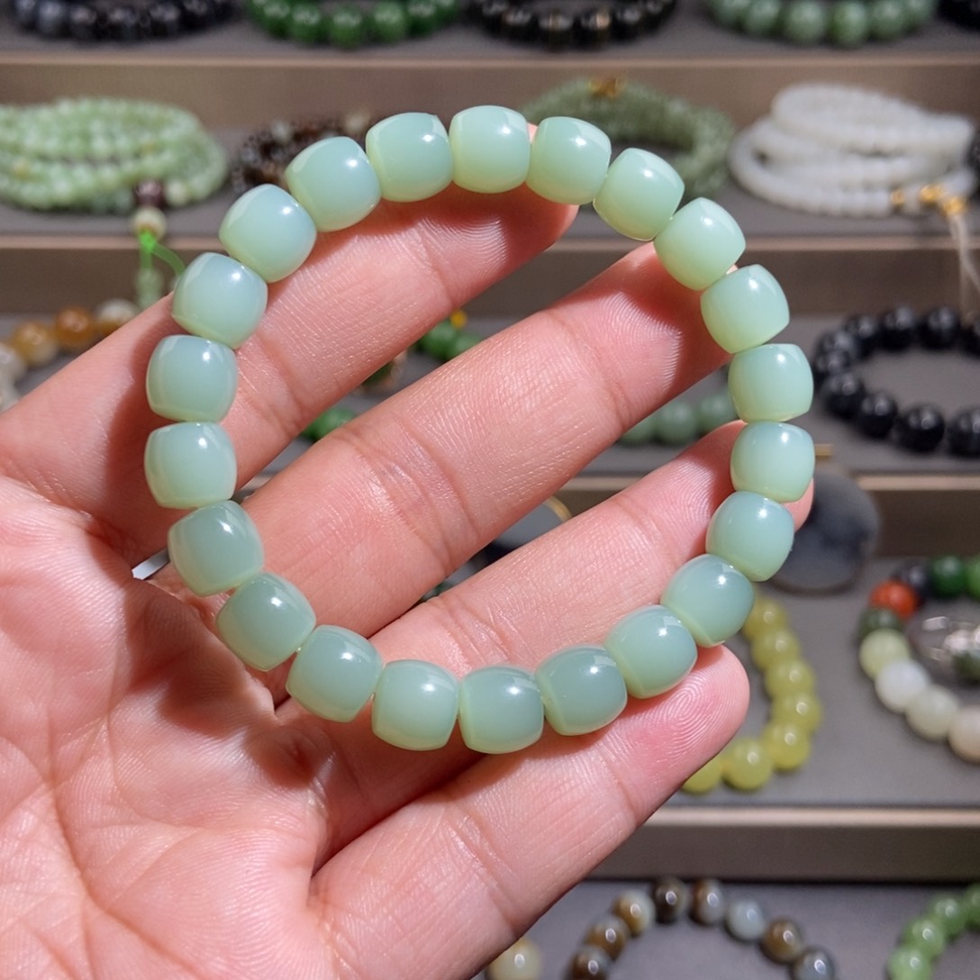 和田玉手链未镶嵌