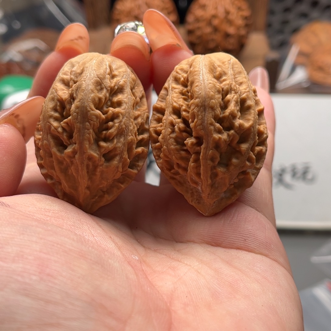 文玩核桃把件关东木子家楸大胖78