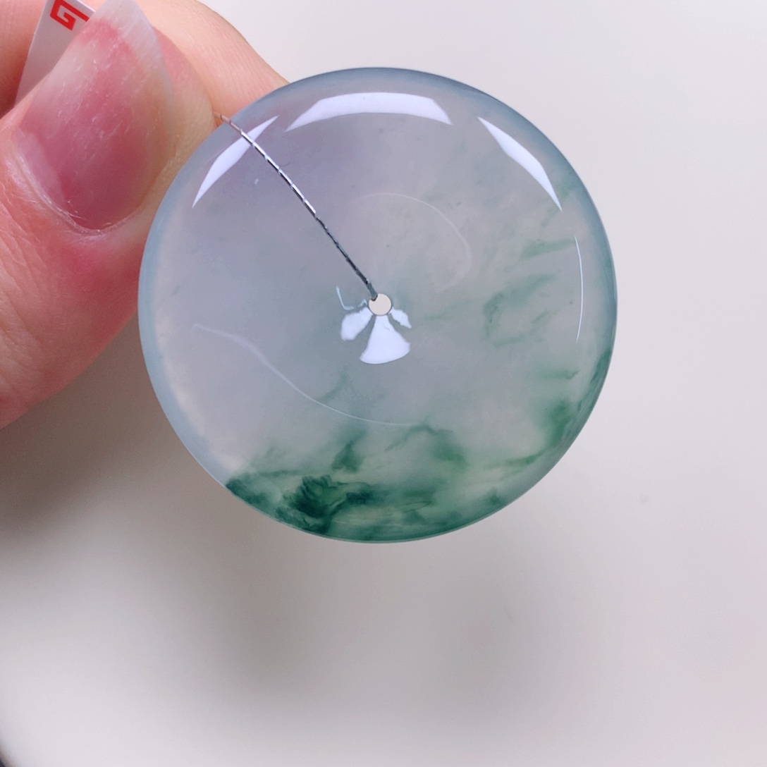 颈饰未镶嵌翡翠天然翡翠