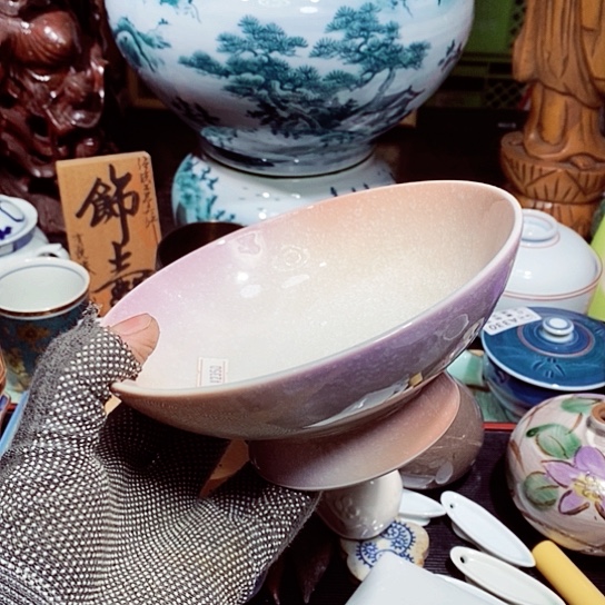 瓷片万事如意心想事成