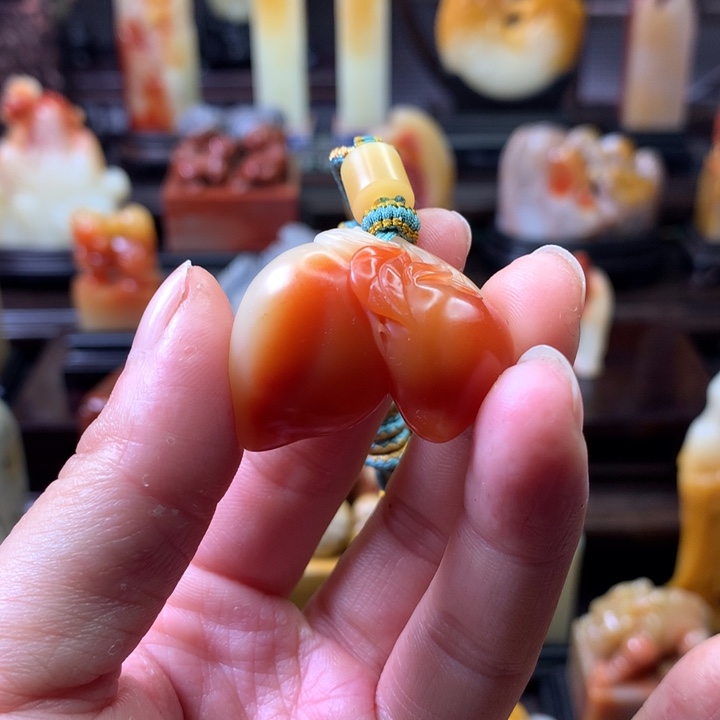 寿山石印石寿山石芙蓉