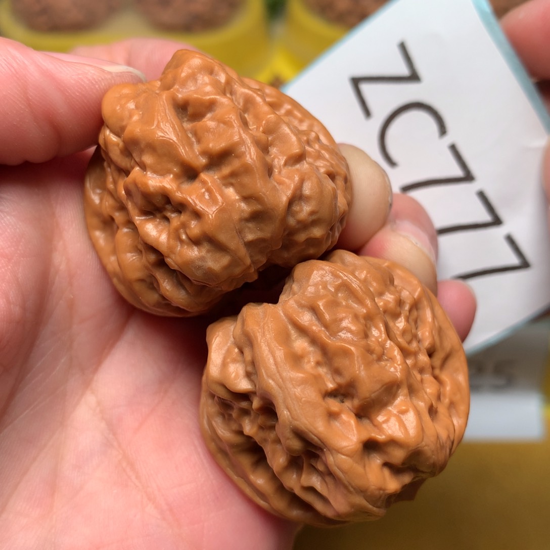 文玩核桃把件肌肉开背蛙36