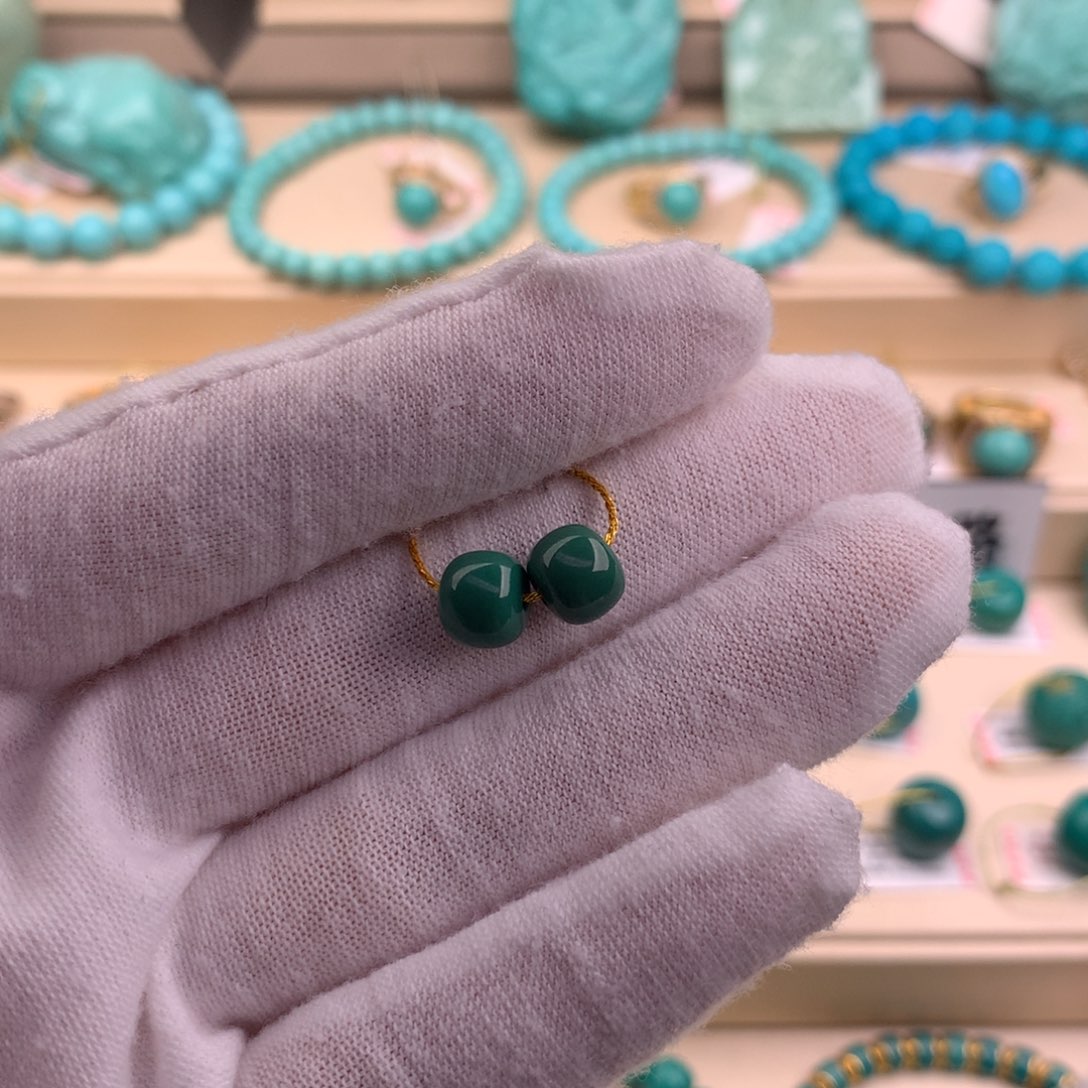 绿松石珠宝奇石未镶嵌