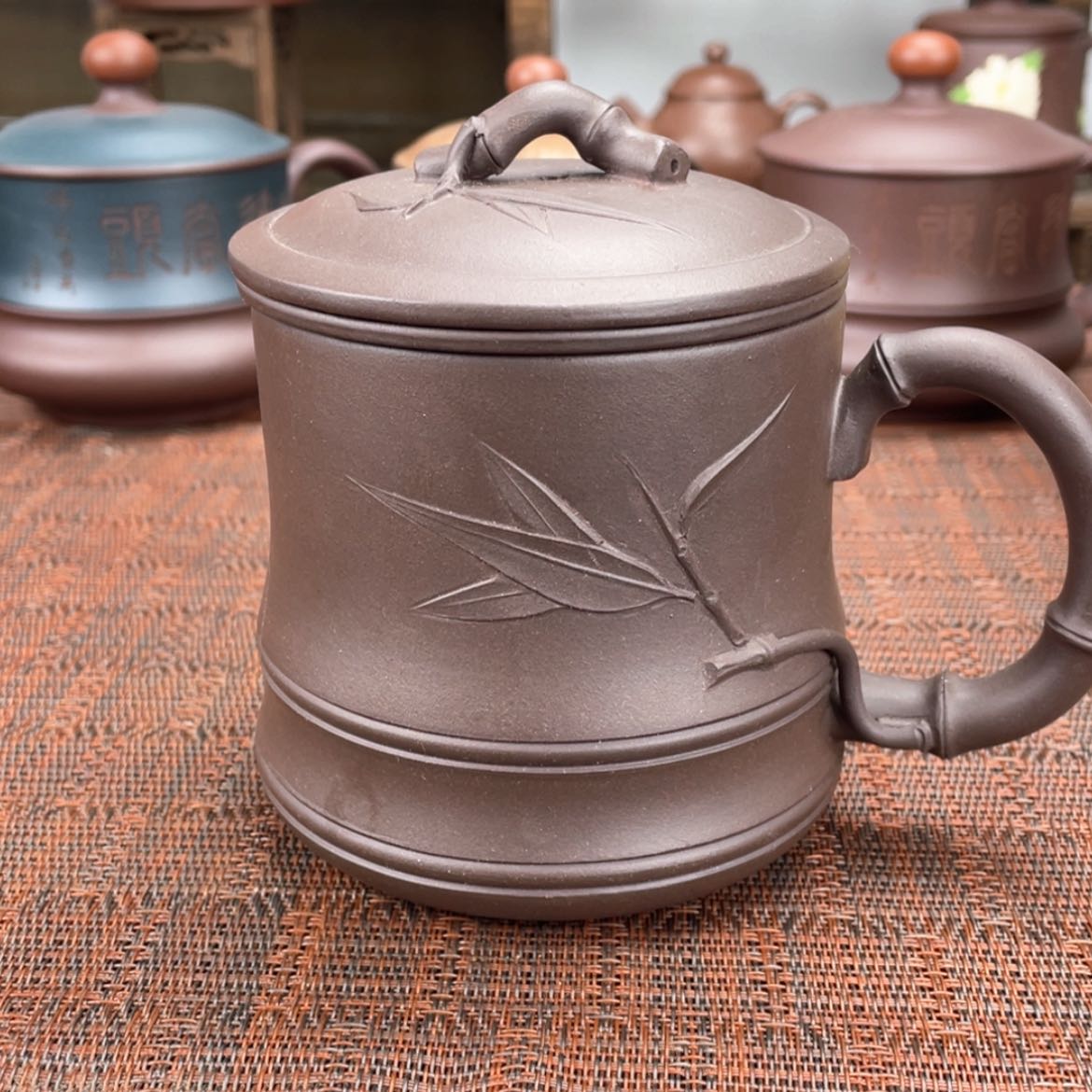 【闪购商品】紫砂茶杯宜兴原矿紫砂盖杯微瑕