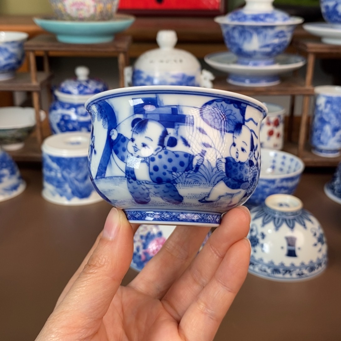 景德镇陶瓷手工手绘