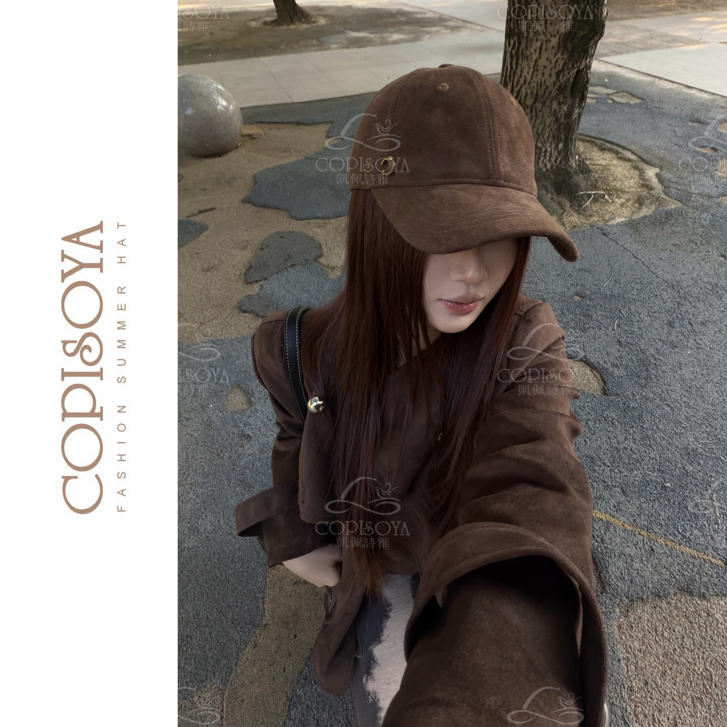 COPISOYA/凯佩詩雅「感觉至上」休闲百搭简约纯色软顶鸭舌帽DM270