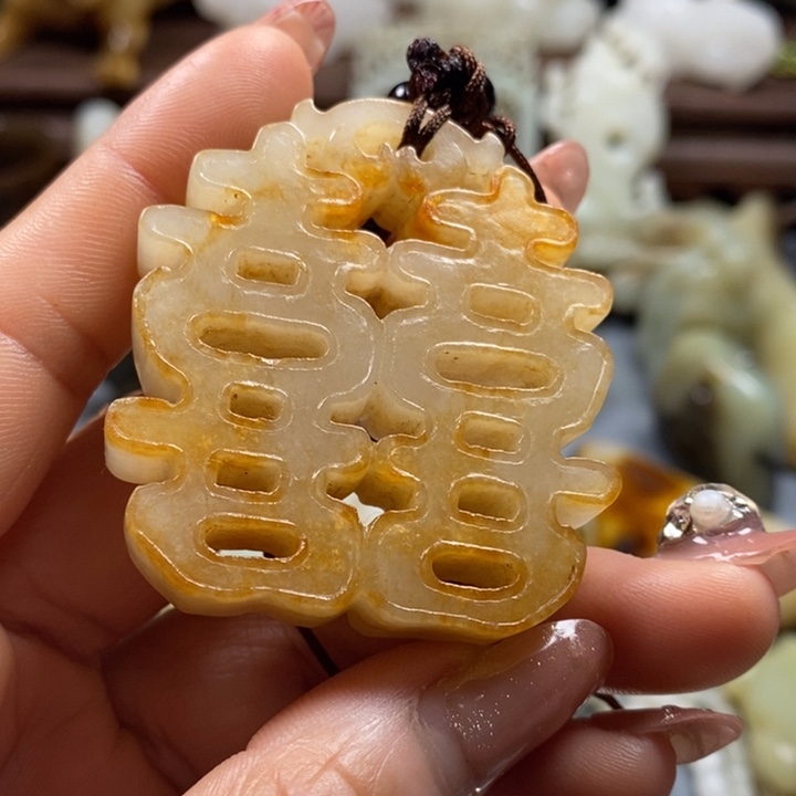 和田玉挂件未镶嵌