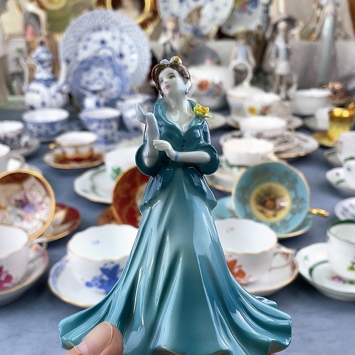 海外中古欧瓷咖啡杯