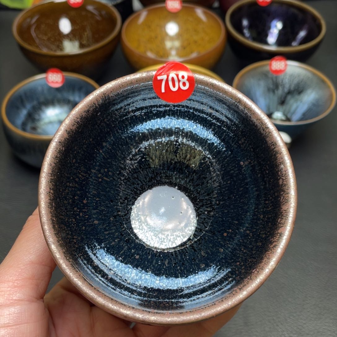 茶盏708 建窑建盏茶盏