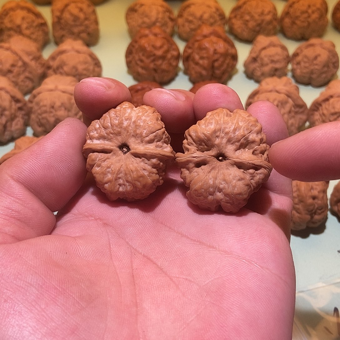 文玩核桃吊坠饼*渣蛤蟆头.34