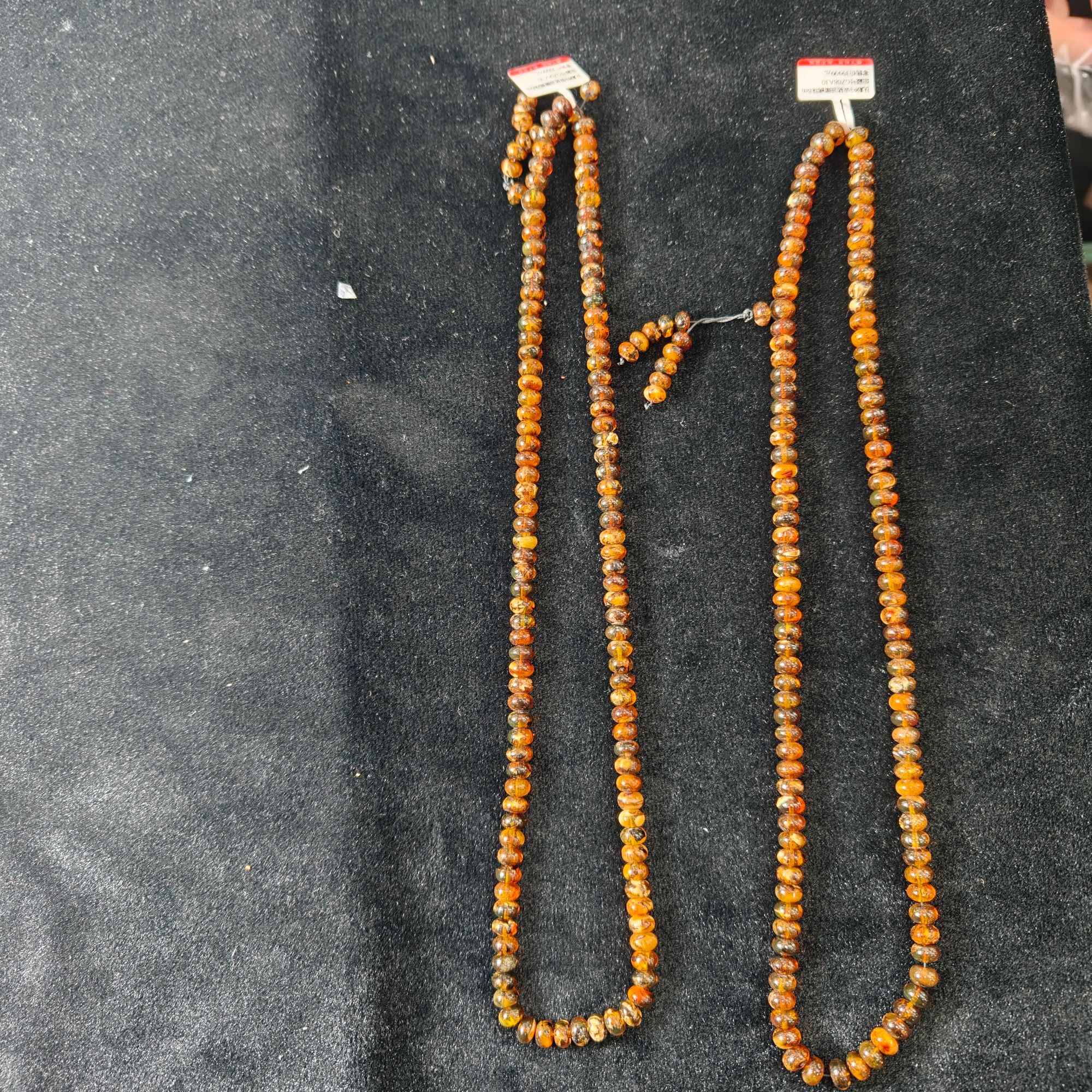 【玉经纶】45833/HQ13-618-琥珀珠链-多样性发其一