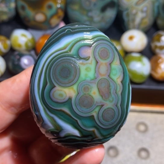 未镶嵌玛瑙/玉髓珠宝半成品15