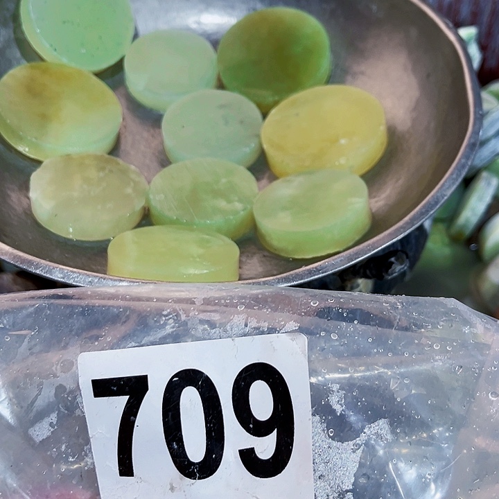 蛇纹石玉未镶嵌珠宝半成品