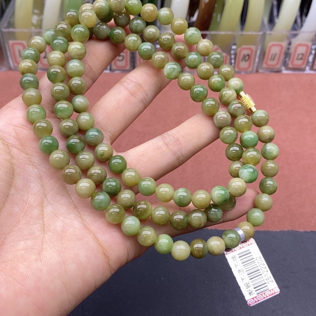 和田玉未镶嵌项链卡8