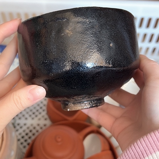 紫砂茶杯密胺瓷中古品呵呵呵呵