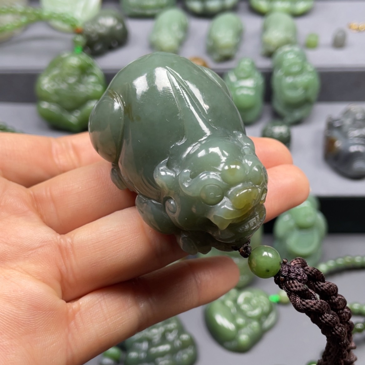 【闪购商品】和田玉手把福利未镶嵌