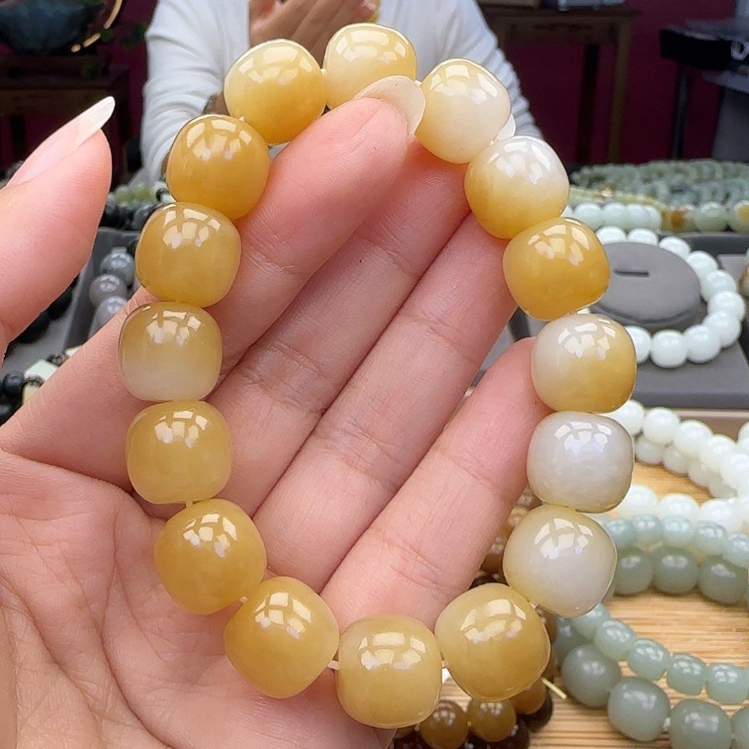 和田玉手链未镶嵌