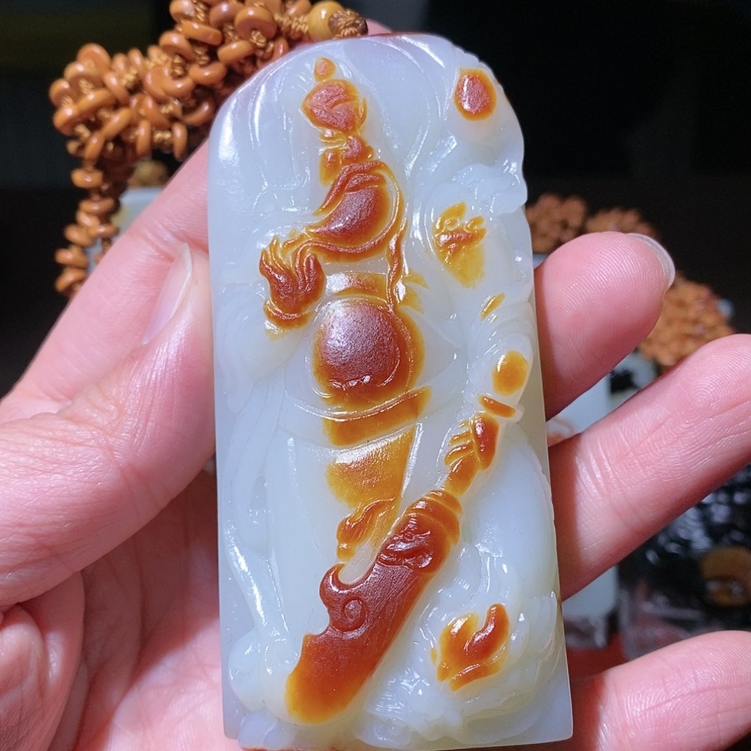 和田玉挂件未镶嵌