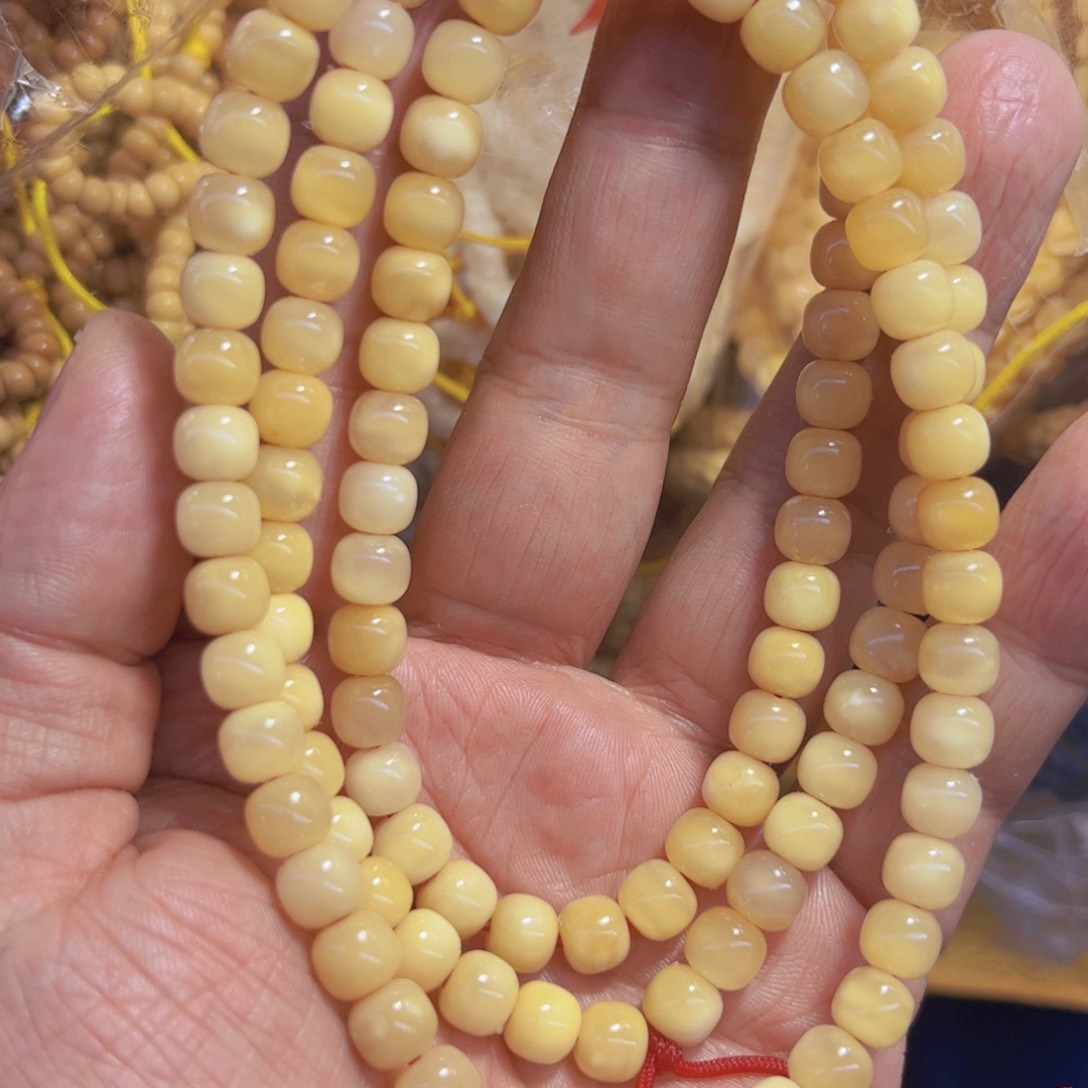 龙眼菩提吊坠龙脊菩提冰透8x7