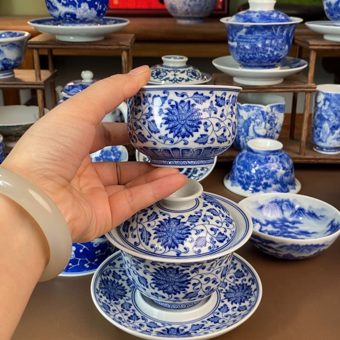 景德镇陶瓷手工手绘