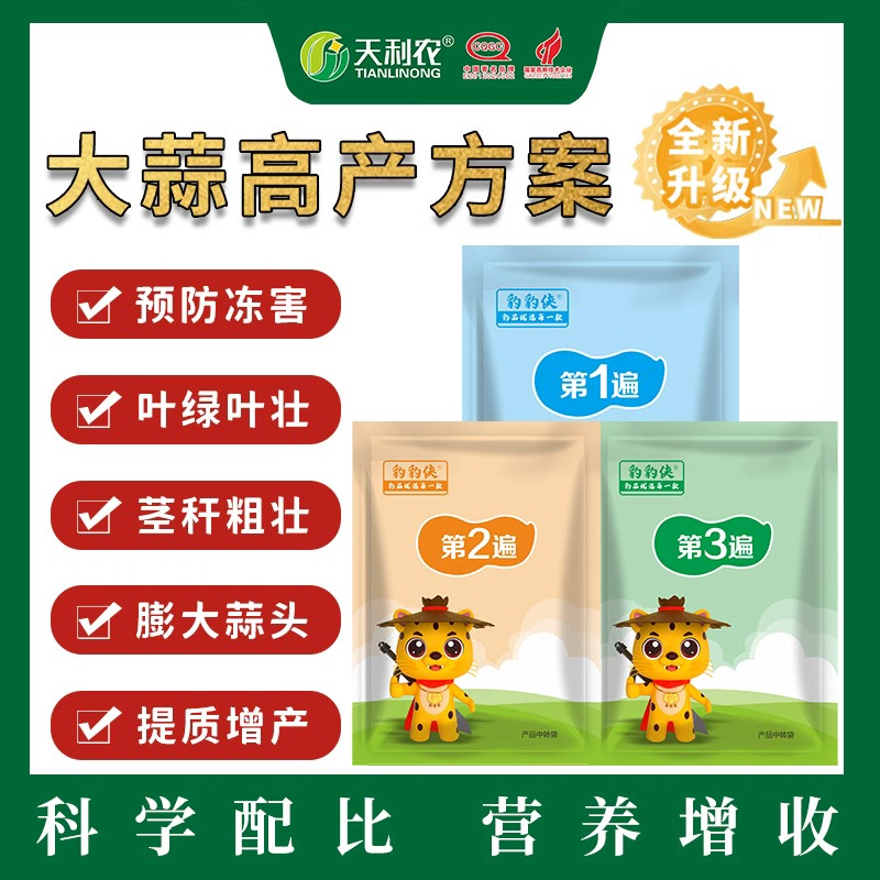 大蒜营养抗冻提质增产能量包