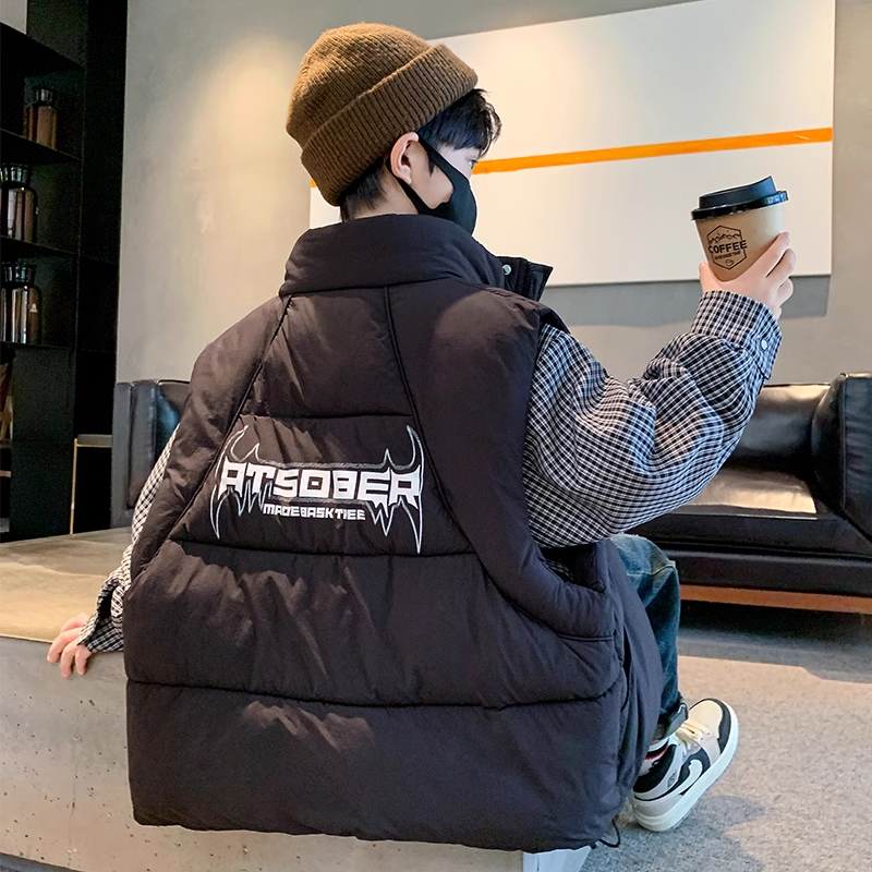 【24小时发货】男童秋冬马甲外套2025新款儿童外穿坎肩中大童衣服