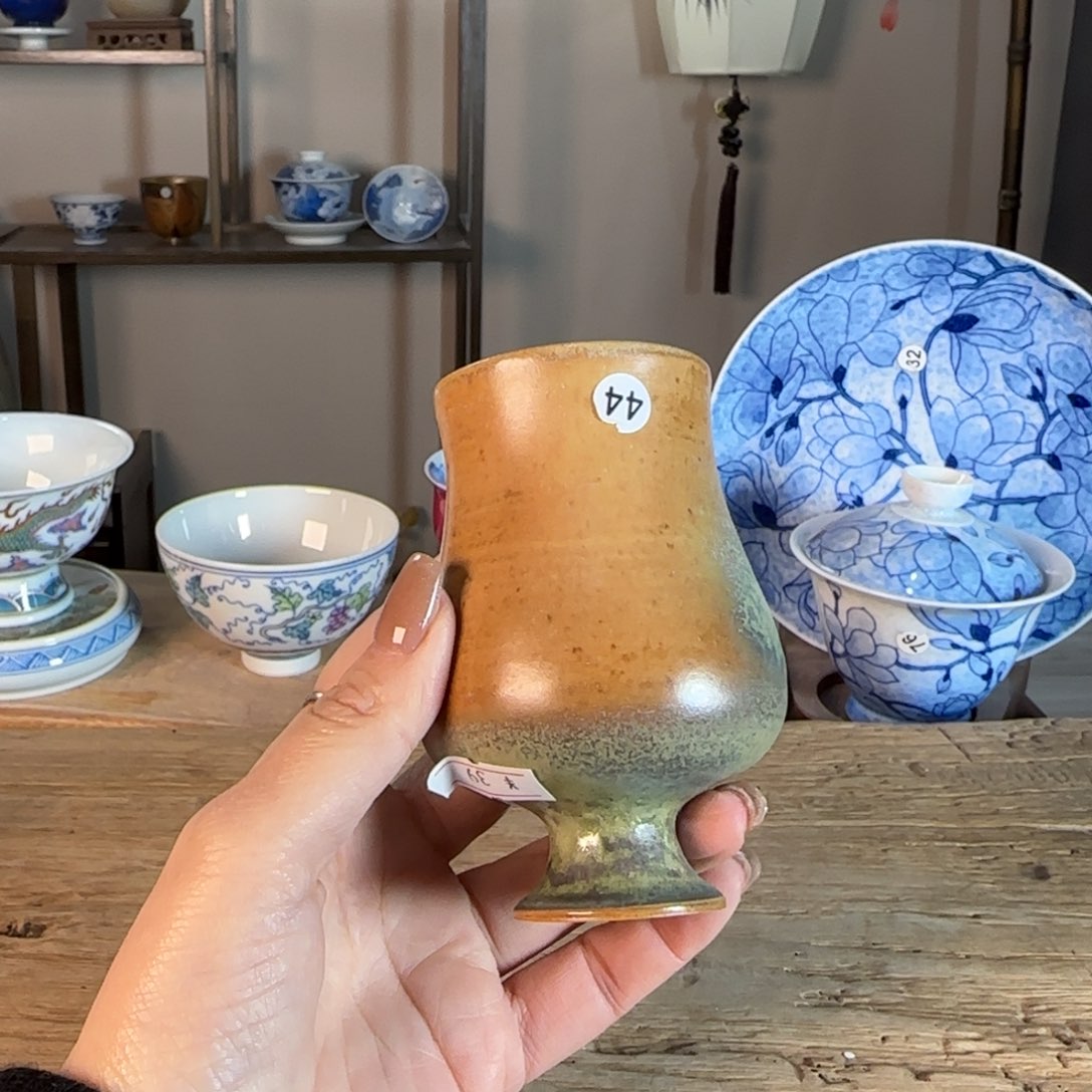 杯景德镇陶瓷柴烧