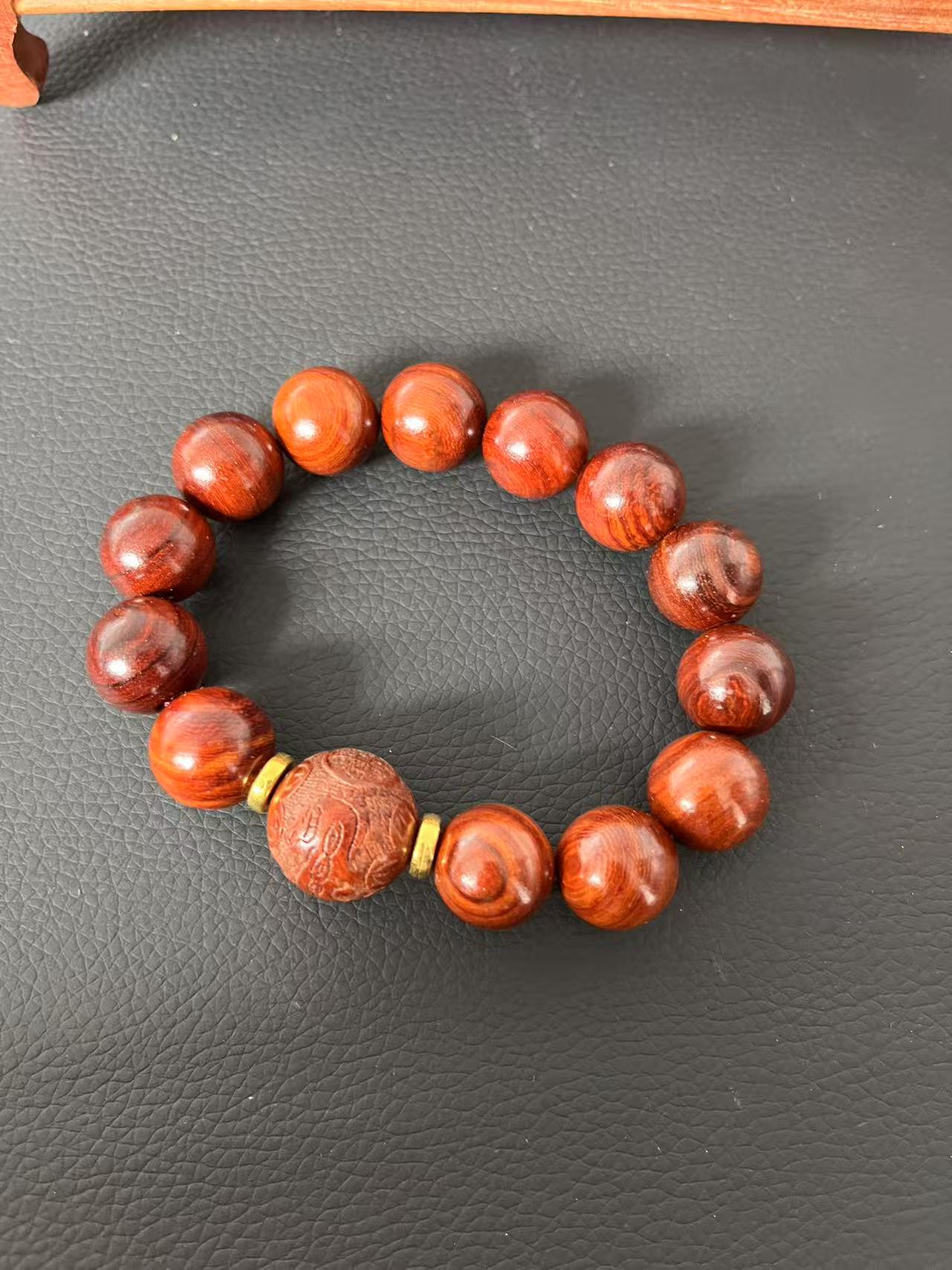 A081鸿米甄选阿朗推荐珍藏小叶紫檀帝王木手串