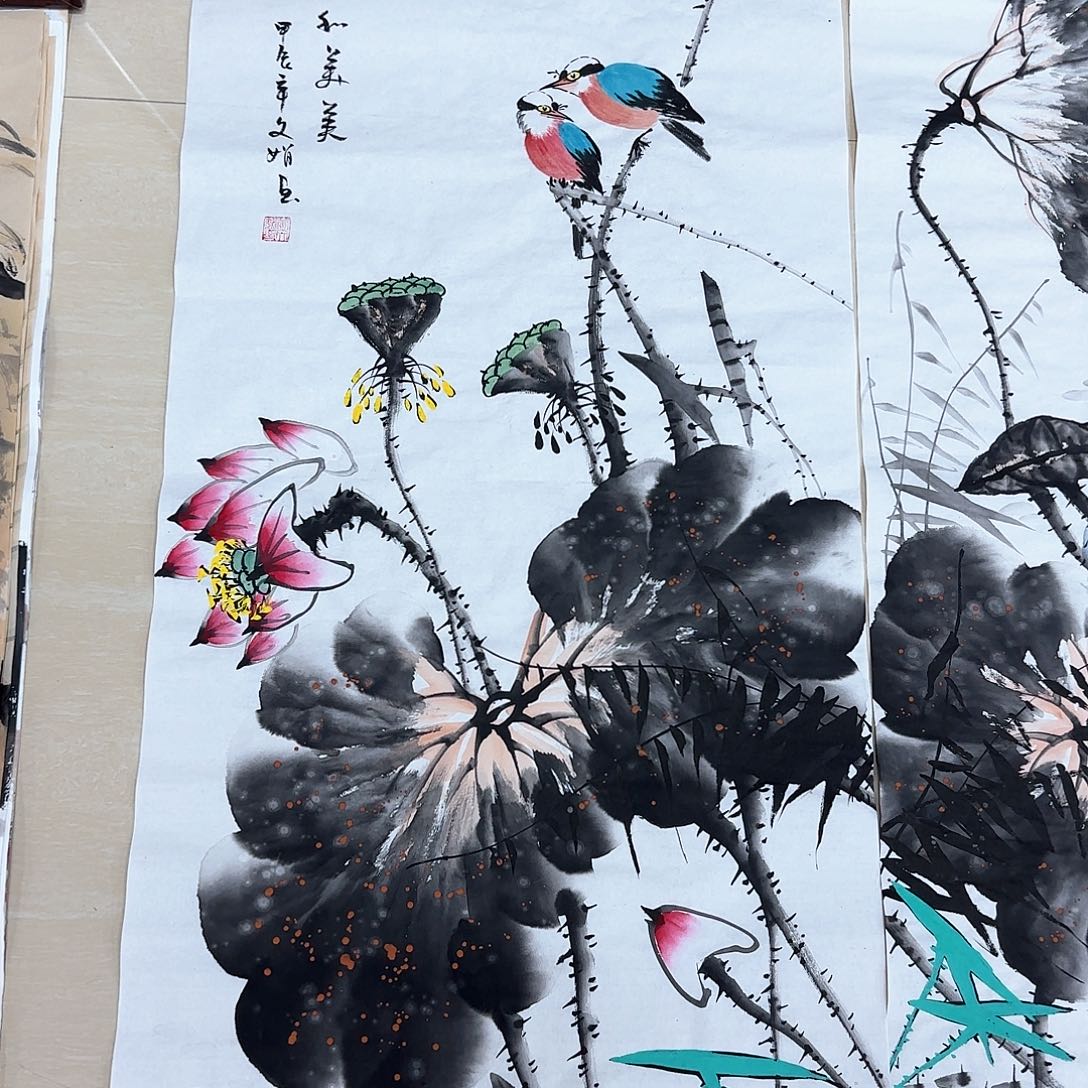 国画国画作品展，国画作品^_^