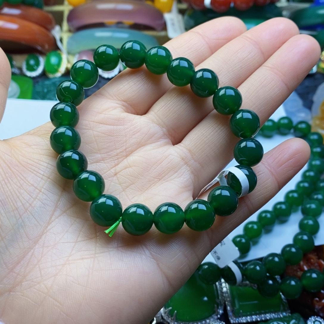 *****玛瑙/玉髓未镶嵌手链卡10