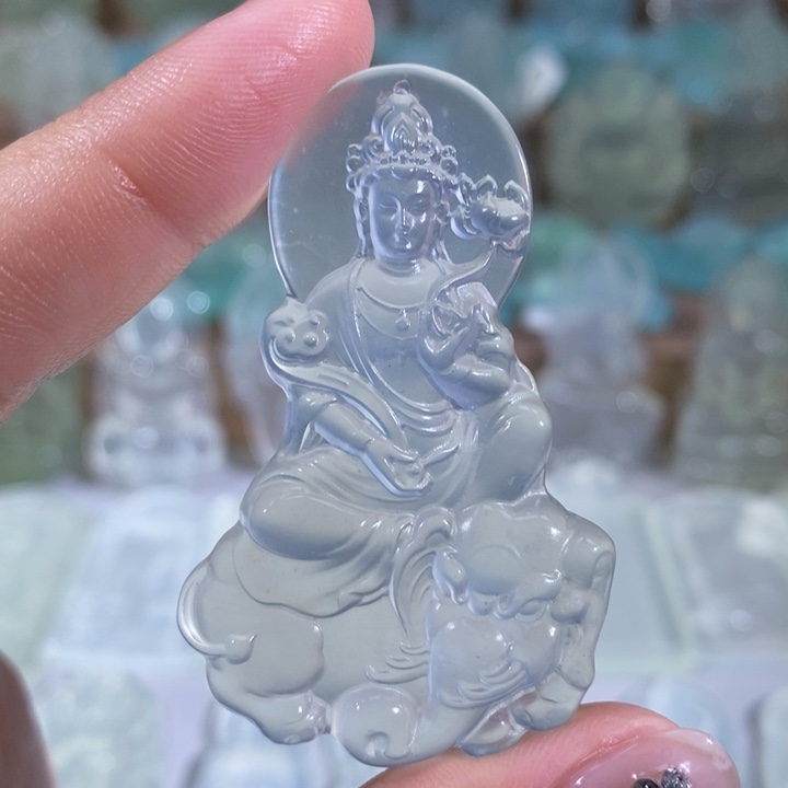 岫玉吊坠未镶嵌吊坠