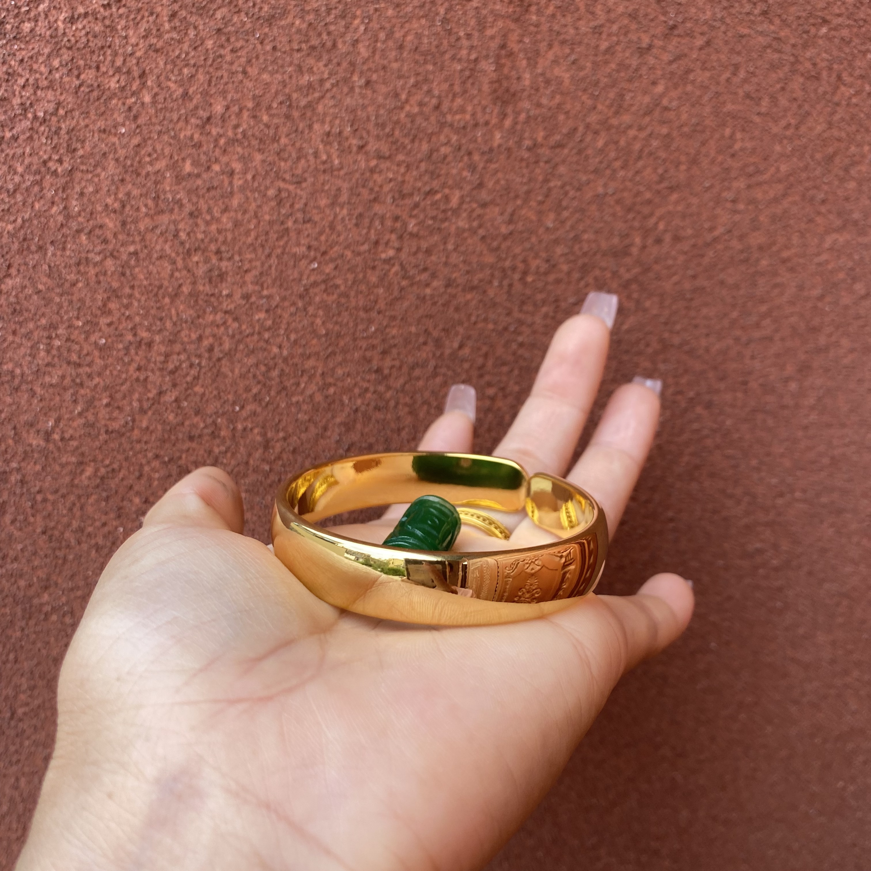 17宽版手镯-玛瑙珠多样发一