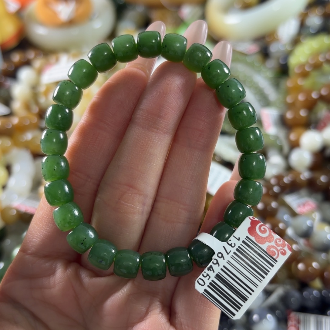 和田玉未镶嵌手串408