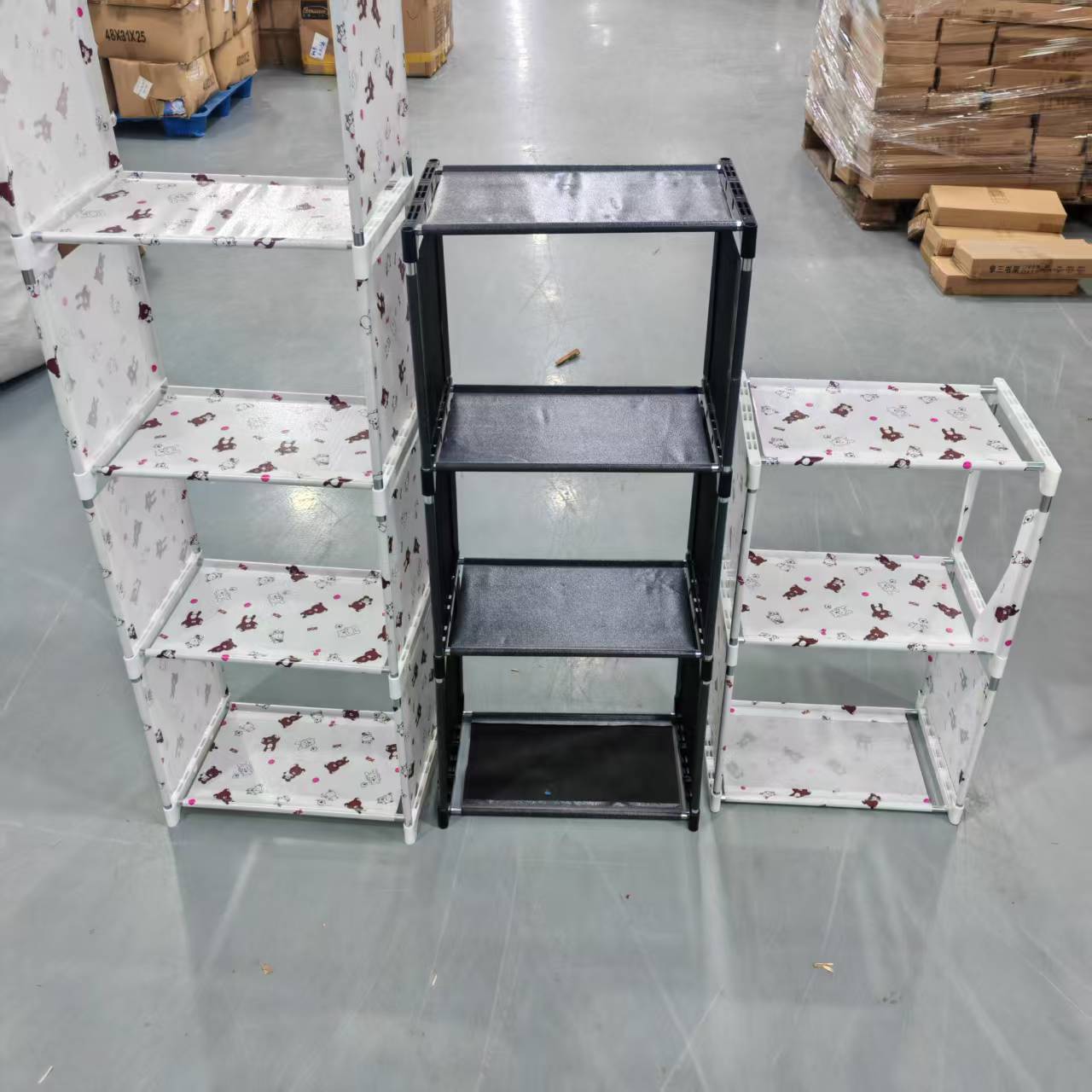 简约风可拆装鞋架