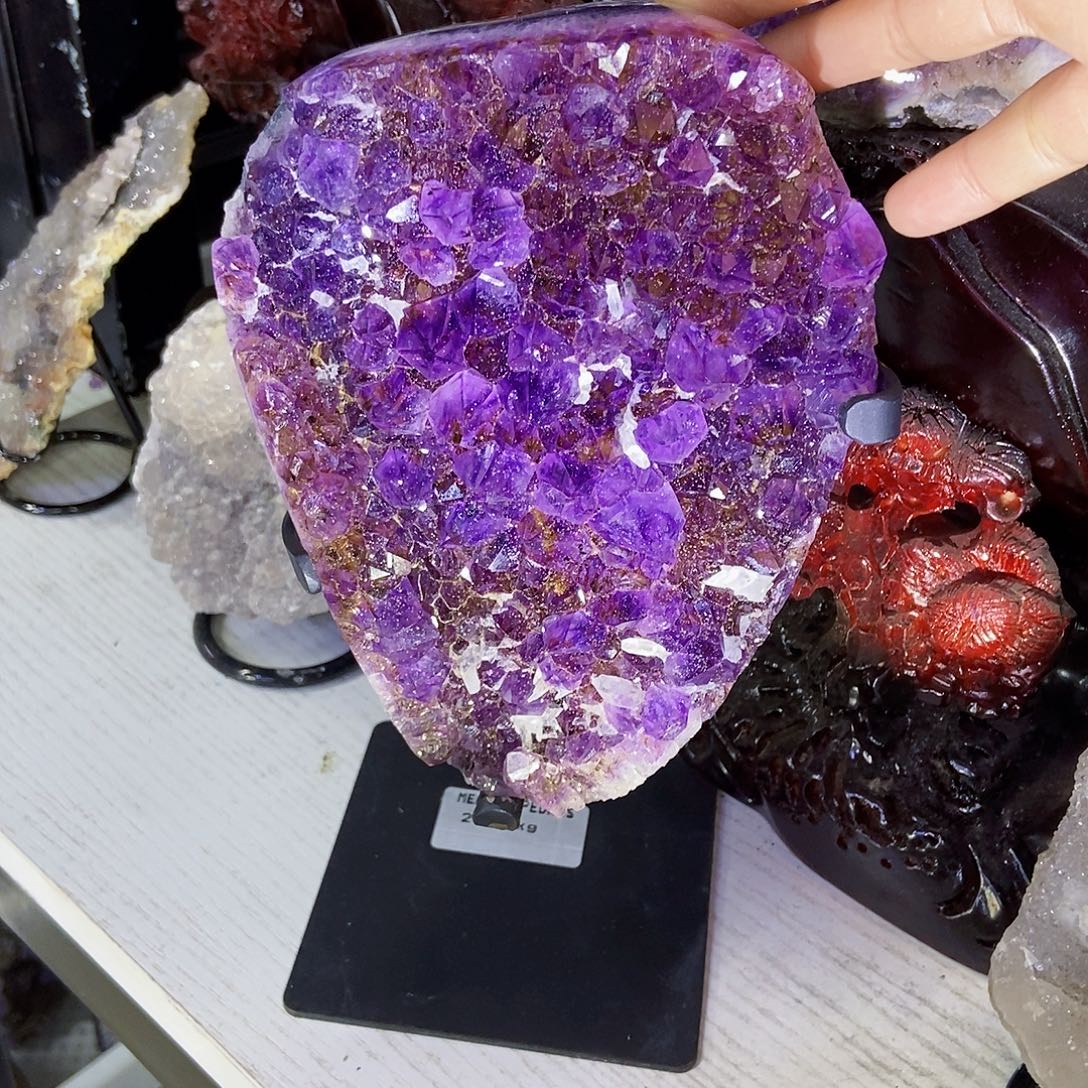 紫晶大型摆件（非配饰）未镶嵌小潘
