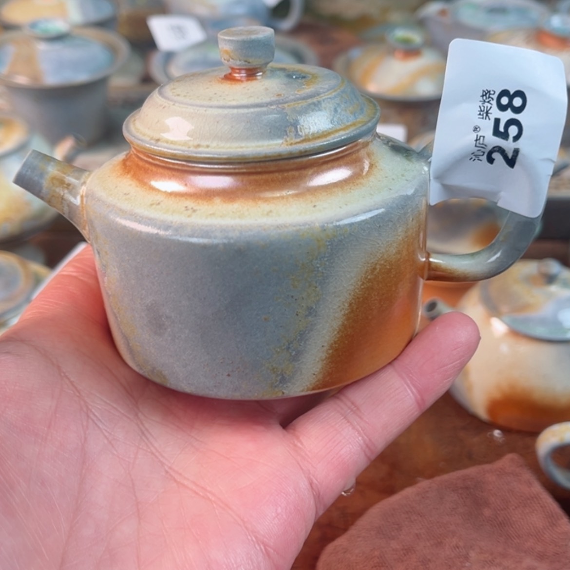 【闪购商品】用****9沁庐柴窑古法柴烧全手工茶具