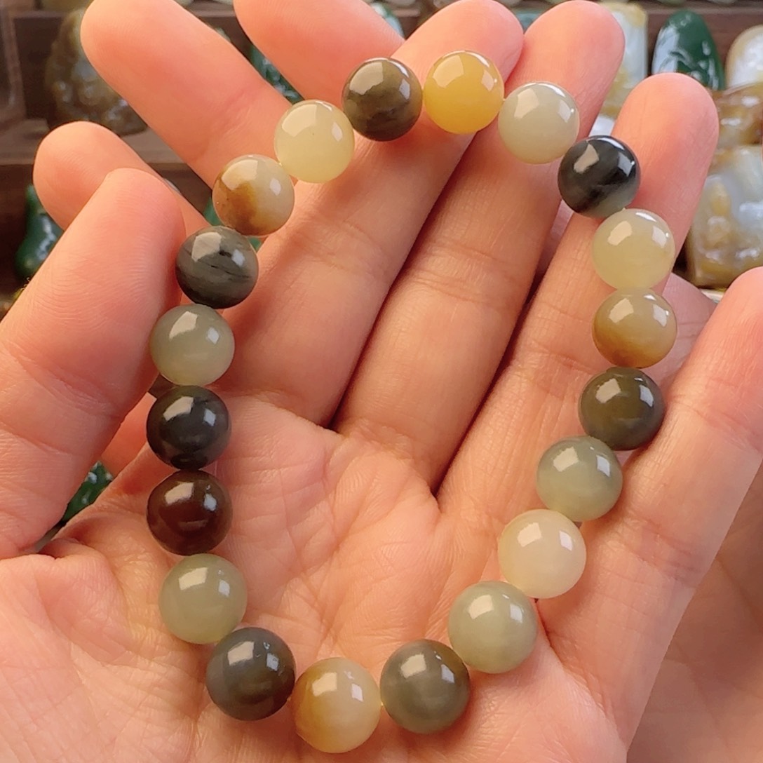 和田玉手链未镶嵌