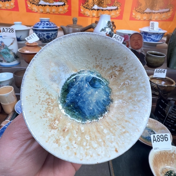 摆件景德镇手工柴烧茶器