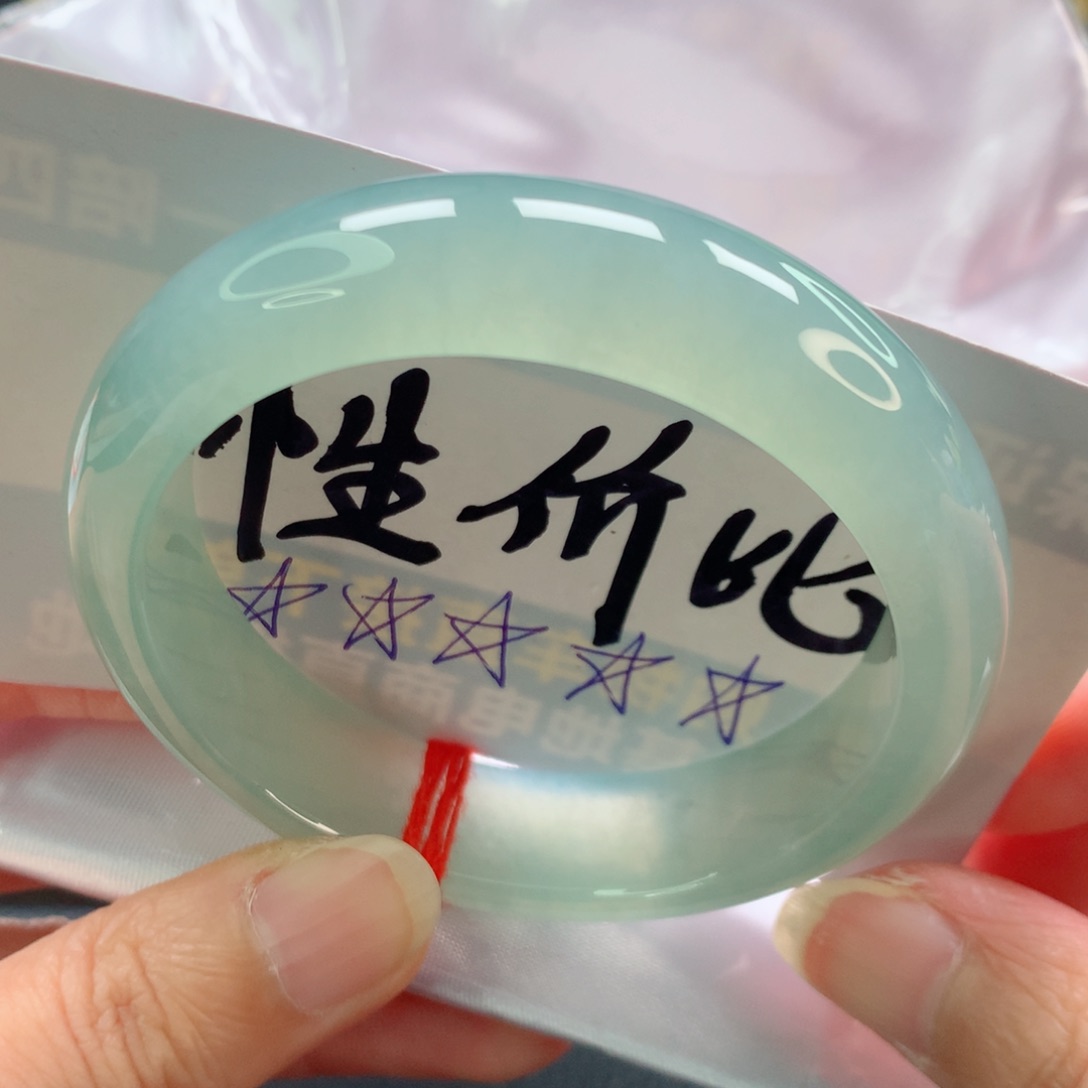 未镶嵌手镯翡翠正圈冰胶葡萄肉