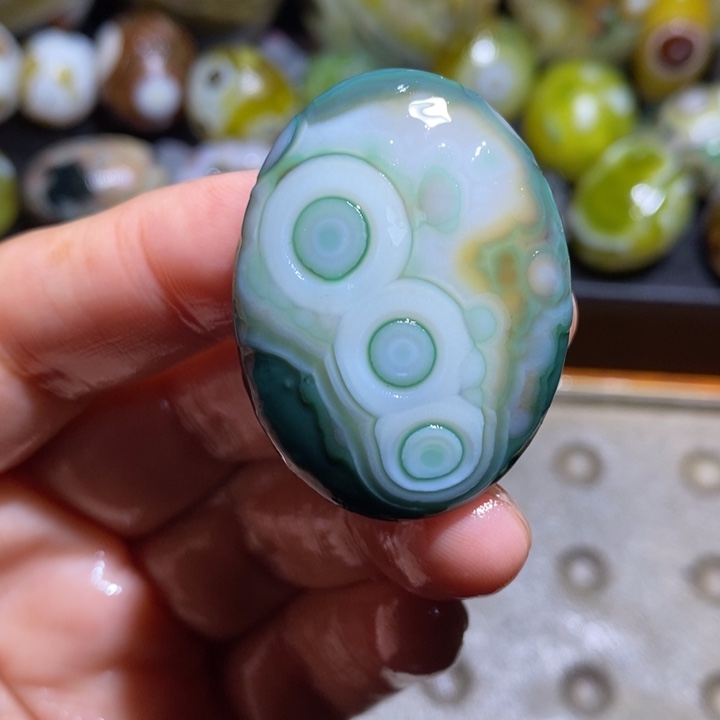 未镶嵌玛瑙/玉髓珠宝半成品101