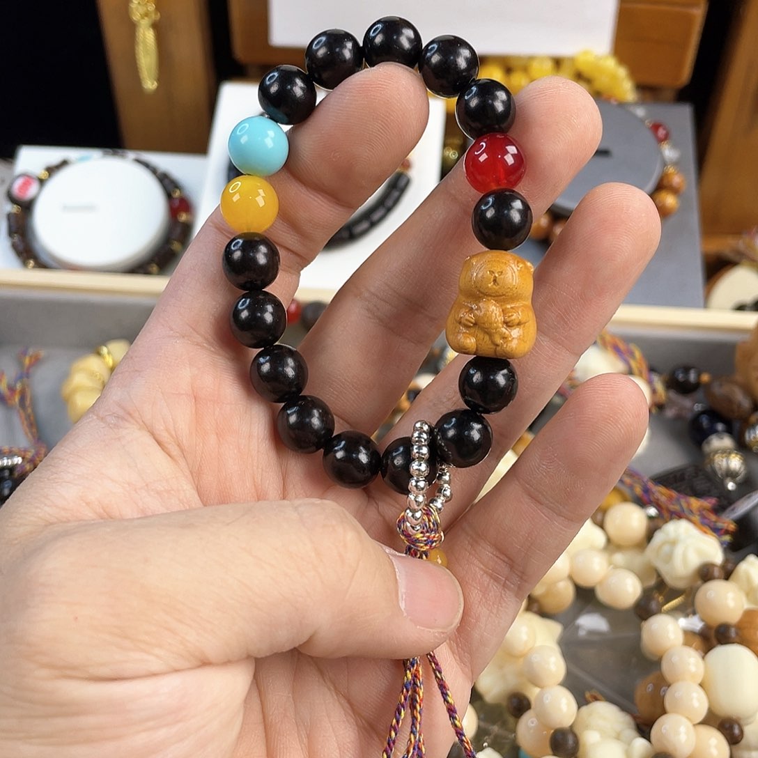 绿松石手饰银S925镀金镶嵌